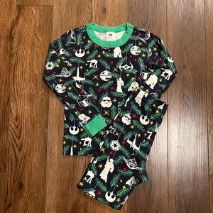 Hanna Andersson Star Wars Kids Christmas Pajama Set Size 6-7